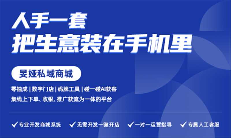 私域管理：数字商城